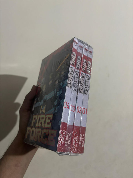 Fire Force Manga Box Set Vol 1-4
