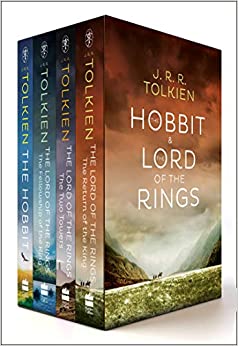 The Hobbit and the Lord of the Rings [4 Books] Boxed Set by JRR Tolkien
